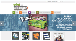 Desktop Screenshot of printforchange.com